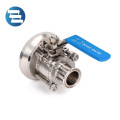 3A Certificate High Plat-form Stainless Steel Ball Type Tank Bottom Valve